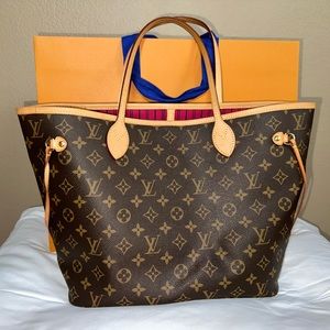 LV Neverfull MM Monogram